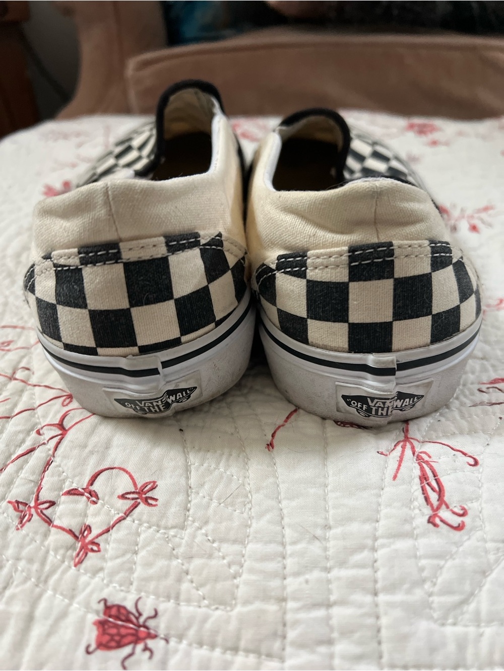 Vans checkered women’s 10.5 VGUC - Picture 3 of 6